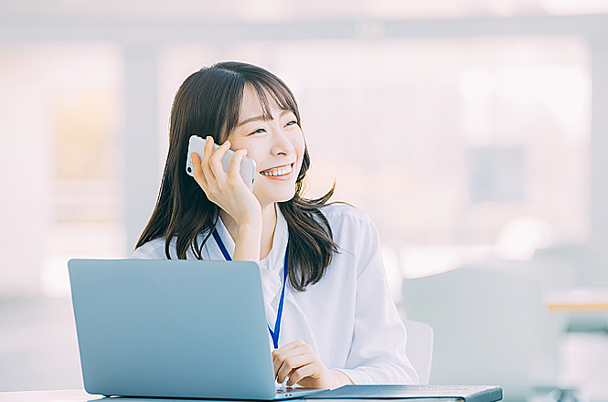 自分で探すよりも簡単にぴったりの求人に出会える!